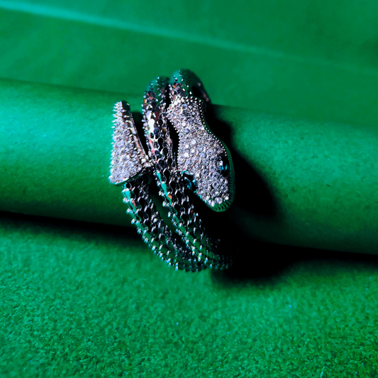 Zariva Anti-Tarnish Luxury Snake Wrap Bracelet