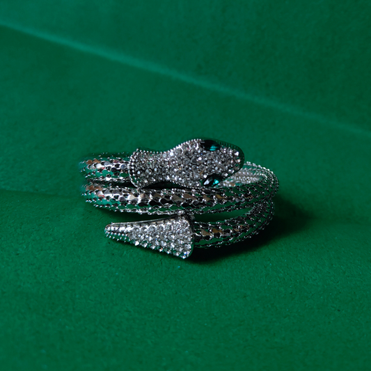 Zariva Anti-Tarnish Luxury Snake Wrap Bracelet